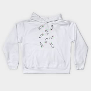 Minimalist Drink Cocktail Pina Colada Collection Kids Hoodie